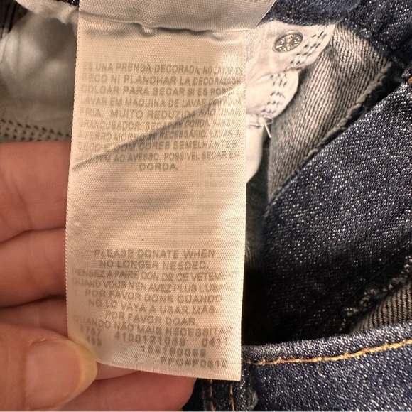 Levi’s 515 Bootcut ladies dark wash denim jeans size 10 L/C - Picture 7 of 7